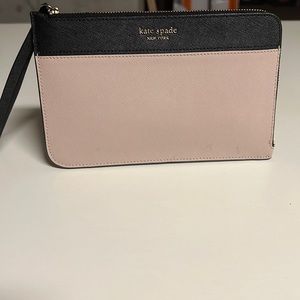Kate Spade two tone wristlet